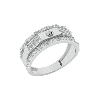 Calvin Round Diamond Ring For Him